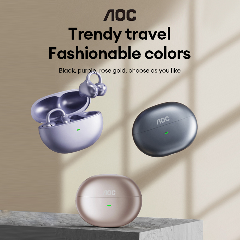 Wired Earphone Mic - AOC ACD2544 Auricolari Bluetooth Wireless a