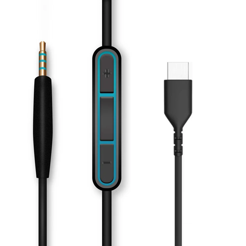 Wired Earphone Mic - Cavo da USB C a 2,5