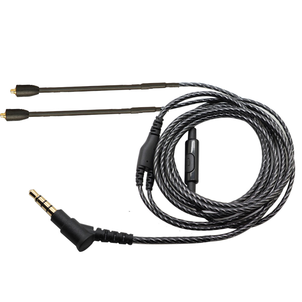 Wired Earphone Mic - Cavo MMCX SE215 con microfono cavi