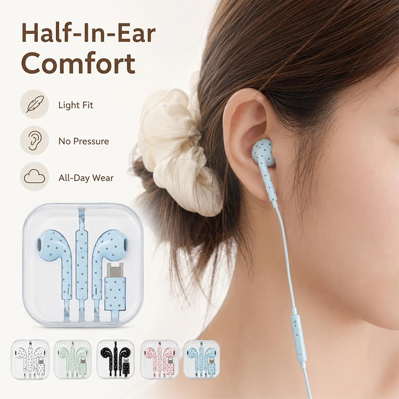 Graziosi Auricolari a Punti a  - Wired Earphone Mic recensione e prezzo