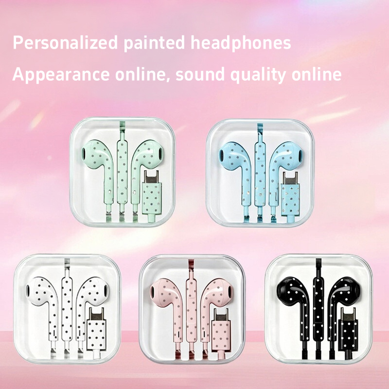 Graziosi Auricolari a Punti a  - Wired Earphone Mic recensione e prezzo