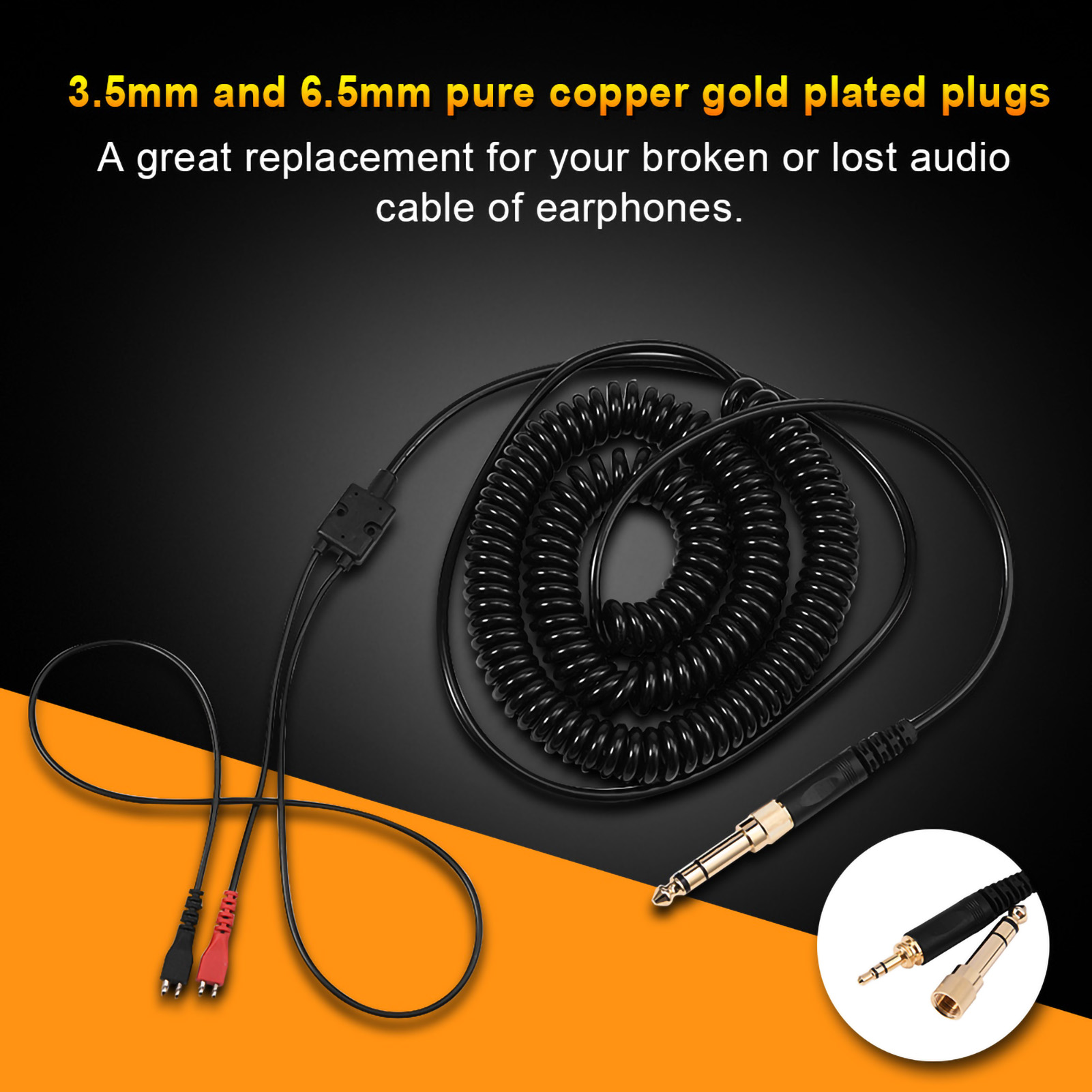 Cavo bobina a molla di ricambi - Sennheiser Headphone Hd 25 recensione e prezzo